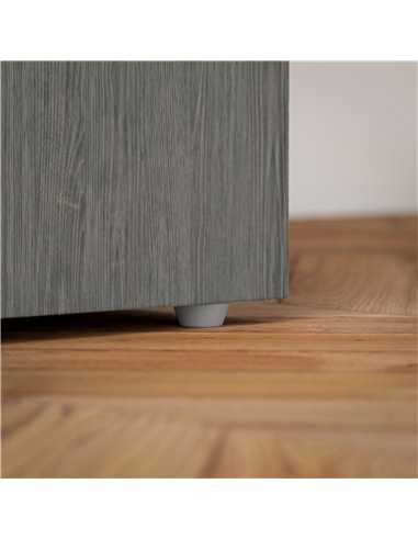 HOMCOM Computer Desk, Home Office Desk, Writing Table, PC Workstation with 3 Storage Shelves and 3 Drawers for Working, Study, 1