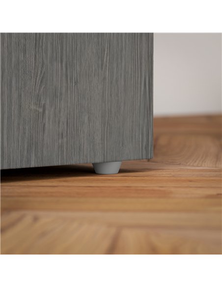 HOMCOM Computer Desk, Home Office Desk, Writing Table, PC Workstation with 3 Storage Shelves and 3 Drawers for Working, Study, 1