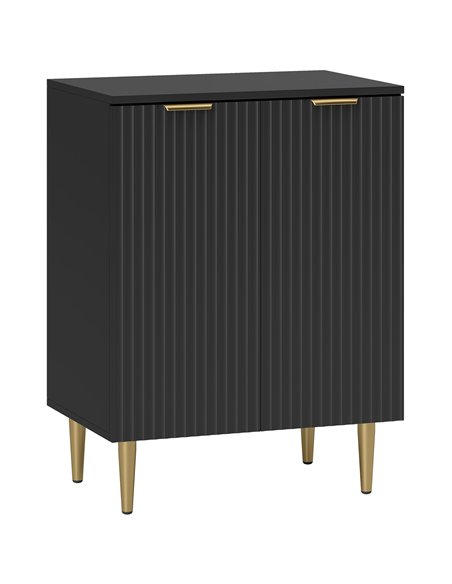 HOMCOM Adjustable Shelf Sideboard - Black