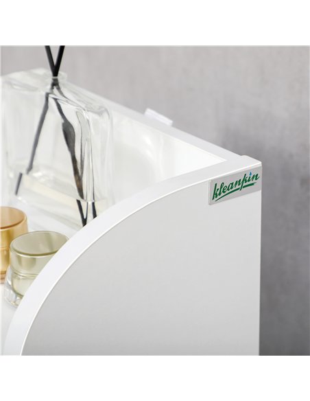 kleankin Multi-Storage Narrow Bathroom Cabinet - White