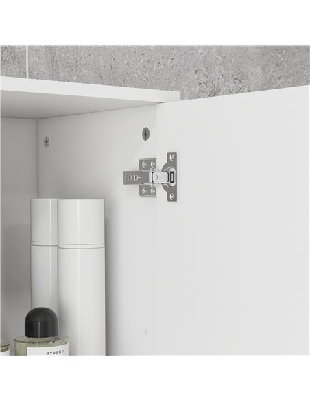 kleankin 71" Tall Slim Bathroom Storage Cabinet, Tall Narrow Cupboard with Drawer, Open Shelves, 2 Doors Cabinets and Adjustable