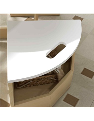 AIYAPLAY Five-Piece Kids Table and Chairs Set with Storage, for Ages 3-8 Years, White