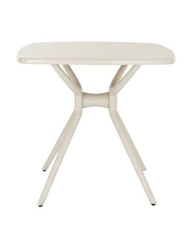 Affordable industrial style furniture Hill Interiors Alto Putty Grey Table 24311 for modern home decor, free shipping options a