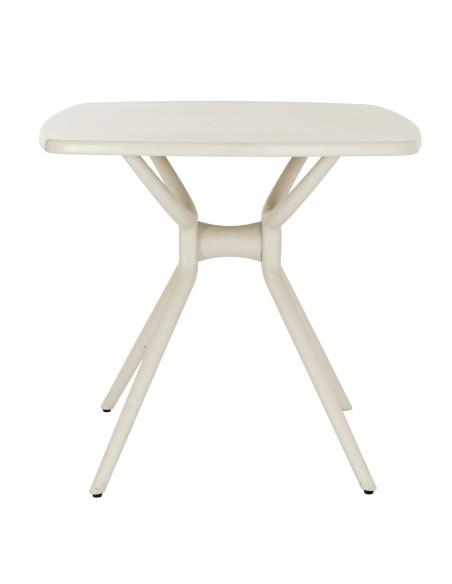 Affordable industrial style furniture Hill Interiors Alto Putty Grey Table 24311 for modern home decor, free shipping options a