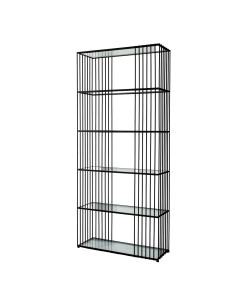 Hill Interiors Alto Shelf Unit With Glass Shelves 24398 - Authentic Hill Interiors furniture directly from FastDaddy UK. Exclus
