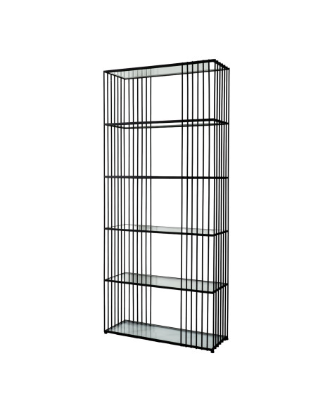 Hill Interiors Alto Shelf Unit With Glass Shelves 24398 - Authentic Hill Interiors furniture directly from FastDaddy UK. Exclus