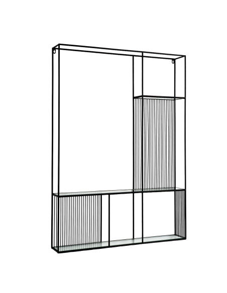 Buy Hill Interiors 24399 Axis Shelf Unit With Glass Shelves online in UK with fast delivery from FastDaddy UK, your furniture e