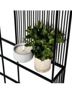 Hill Interiors Axis Shelf Unit With Glass Shelves 24399 - Authentic Hill Interiors furniture directly from FastDaddy UK. Exclus 2