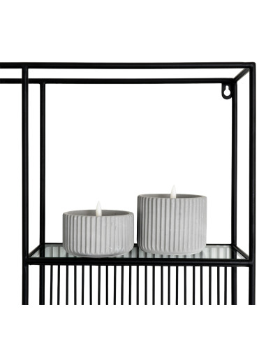 Full dimensions and specifications of Hill Interiors Axis Shelf Unit With Glass Shelves 24399: Height 110.00cm, Width 80.00cm,