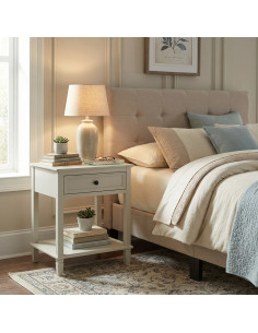 Buy Hill Interiors 24338 Belmont Collection 1 Drawer Side Table online in UK with fast delivery from FastDaddy UK, your furnitu 2