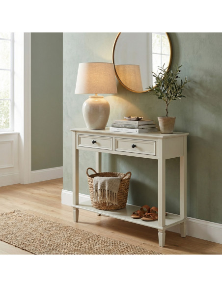 Hill Interiors Belmont Collection 2 Drawer Console 24340 - Authentic Hill Interiors furniture directly from FastDaddy UK. Exclu