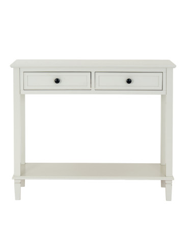 Affordable industrial style furniture Hill Interiors Belmont Collection 2 Drawer Console 24340 for modern home decor, free ship