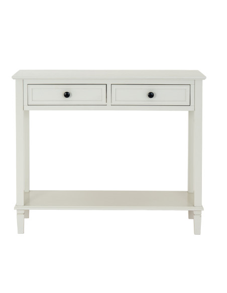 Affordable industrial style furniture Hill Interiors Belmont Collection 2 Drawer Console 24340 for modern home decor, free ship