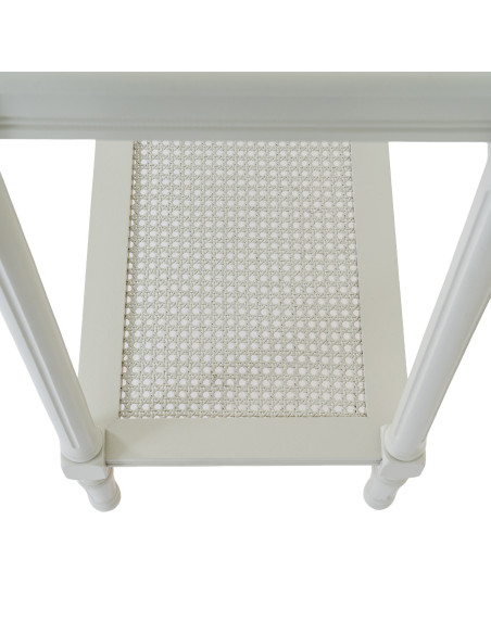 High-quality metal and wood construction of Hill Interiors SKU 24348 Belmont Rattan Collection Large Console, detailed view for