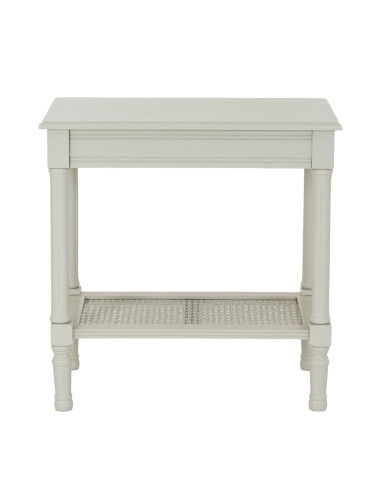 Affordable industrial style furniture Hill Interiors Belmont Rattan Collection Table 24346 for modern home decor, free shipping