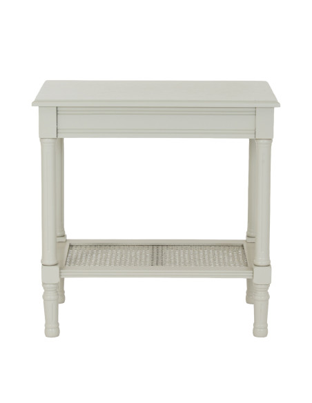 Affordable industrial style furniture Hill Interiors Belmont Rattan Collection Table 24346 for modern home decor, free shipping