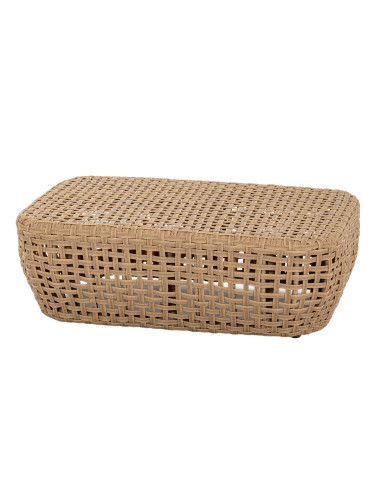 Affordable industrial style furniture Hill Interiors Bloom Collection Outdoor Footstool 24519 for modern home decor, free shipp