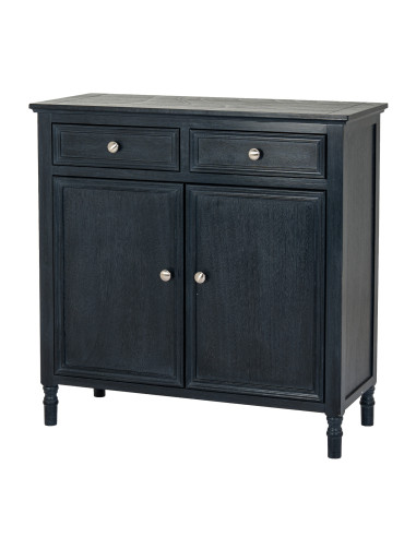 Affordable industrial style furniture Hill Interiors Contour Collection 2 Drawer 2 Door Sideboard 24332 for modern home decor,