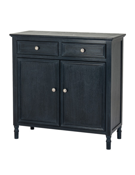Affordable industrial style furniture Hill Interiors Contour Collection 2 Drawer 2 Door Sideboard 24332 for modern home decor,