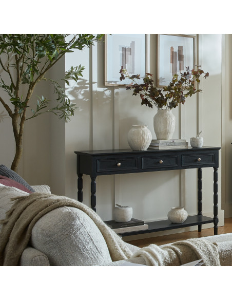 Buy Hill Interiors 24329 Contour Collection 3 Drawer Console online in UK with fast delivery from FastDaddy UK, your furniture