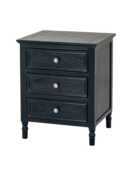 Buy Hill Interiors 24331 Contour Collection 3 Drawer Side Table online in UK with fast delivery from FastDaddy UK, your furnitu