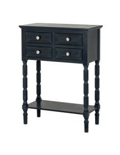 Buy Hill Interiors 24330 Contour Collection 4 Drawer Side Table online in UK with fast delivery from FastDaddy UK, your furnitu