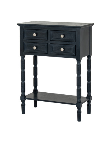 Buy Hill Interiors 24330 Contour Collection 4 Drawer Side Table online in UK with fast delivery from FastDaddy UK, your furnitu