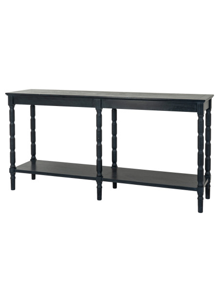 Affordable industrial style furniture Hill Interiors Contour Collection Large Console 24335 for modern home decor, free shippin