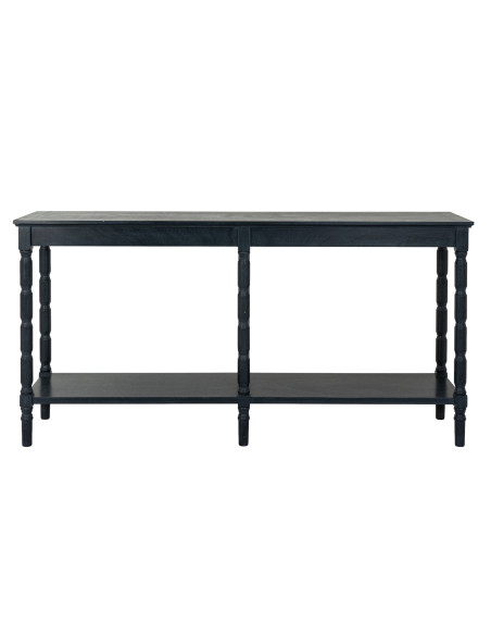 High-quality metal and wood construction of Hill Interiors SKU 24335 Contour Collection Large Console, detailed view for UK cus