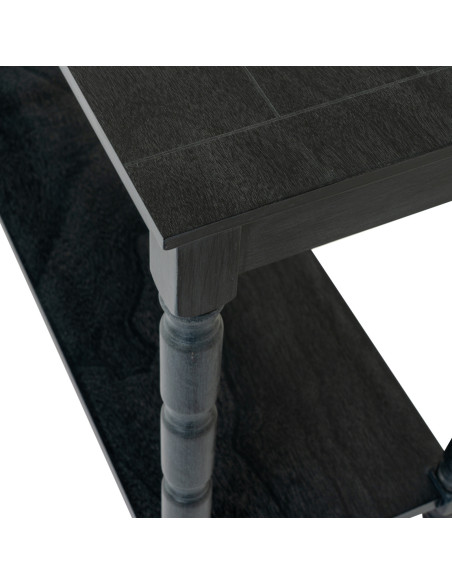 Full dimensions and specifications of Hill Interiors Contour Collection Large Console 24335: Height 80.00cm, Width 160.00cm, pe