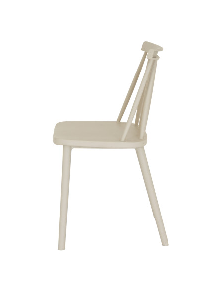 Affordable industrial style furniture Hill Interiors Kyra Putty Grey Chair 24307 for modern home decor, free shipping options a