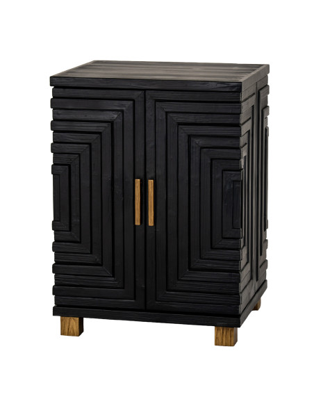 Buy Hill Interiors 24562 Lennox Black 2 Door Small Sideboard online in UK with fast delivery from FastDaddy UK, your furniture