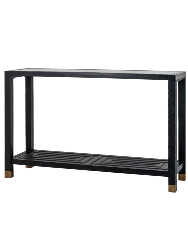 Buy Hill Interiors 24565 Lennox Black Console Table online in UK with fast delivery from FastDaddy UK, your furniture expert.