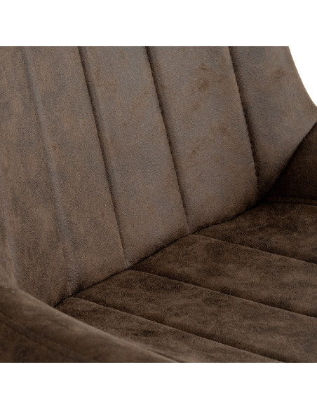 Affordable industrial style furniture Hill Interiors Malmo Coffee Swivel Dining Chair 24378 for modern home decor, free shippin