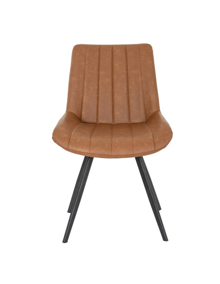 Buy Hill Interiors 24375 Malmo Tan Swivel Dining Chair online in UK with fast delivery from FastDaddy UK, your furniture expert