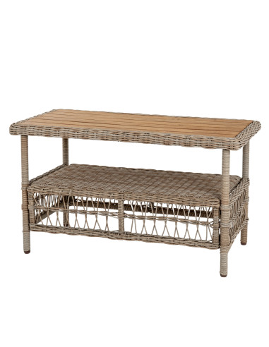 Affordable industrial style furniture Hill Interiors Provence Collection Outdoor 4 Seater Lounge Set 24513 for modern home deco