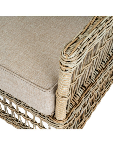 Full dimensions and specifications of Hill Interiors Provence Collection Outdoor 4 Seater Lounge Set 24513: Height 75.00cm, Wid