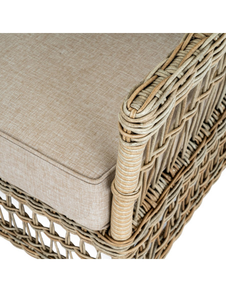 Full dimensions and specifications of Hill Interiors Provence Collection Outdoor 4 Seater Lounge Set 24513: Height 75.00cm, Wid