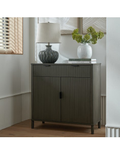 Hill Interiors Reed Collection 1 Drawer 2 Door Cabinet 24324 - Authentic Hill Interiors furniture directly from FastDaddy UK. E