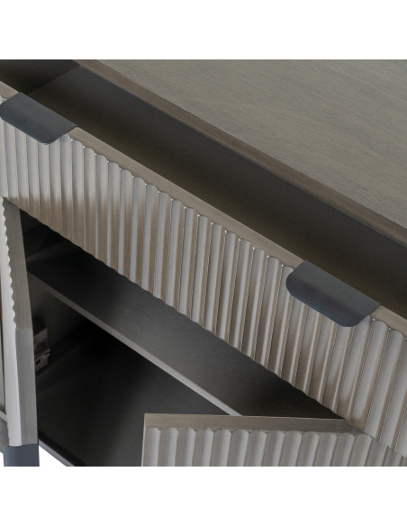 Full dimensions and specifications of Hill Interiors Reed Collection 1 Drawer 2 Door Cabinet 24324: Height 80.00cm, Width 80.00