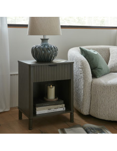 Buy Hill Interiors 24323 Reed Collection 1 Drawer Cabinet online in UK with fast delivery from FastDaddy UK, your furniture exp 2