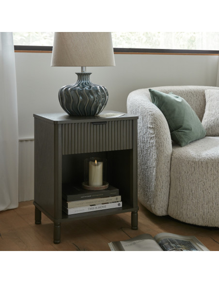 Hill Interiors Reed Collection 1 Drawer Cabinet 24323 - Authentic Hill Interiors furniture directly from FastDaddy UK. Exclusiv