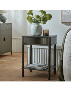 Buy Hill Interiors 24320 Reed Collection 1 Drawer Side Table online in UK with fast delivery from FastDaddy UK, your furniture 2