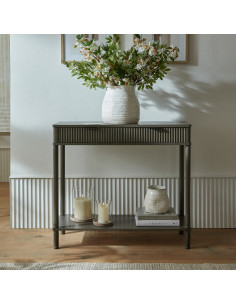 Hill Interiors Reed Collection 2 Drawer Console 24321 - Authentic Hill Interiors furniture directly from FastDaddy UK. Exclusiv