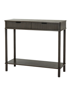 Hill Interiors Reed Collection 2 Drawer Console 24321 - Authentic Hill Interiors furniture directly from FastDaddy UK. Exclusiv 2