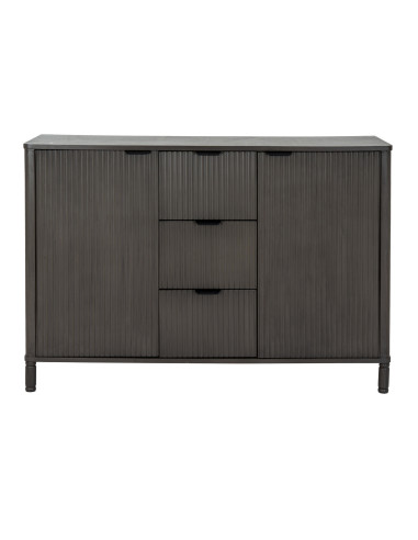 Affordable industrial style furniture Hill Interiors Reed Collection 3 Drawer 2 Door Cabinet 24326 for modern home decor, free