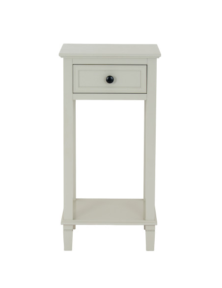 Affordable industrial style furniture Hill Interiors Belmont Collection 1 Drawer Lamp Table 24344 for modern home decor, free s