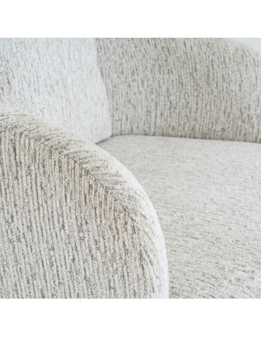 High-quality metal and wood construction of Hill Interiors SKU 24369 Sorelle Swivel Chair, detailed view for UK customers.