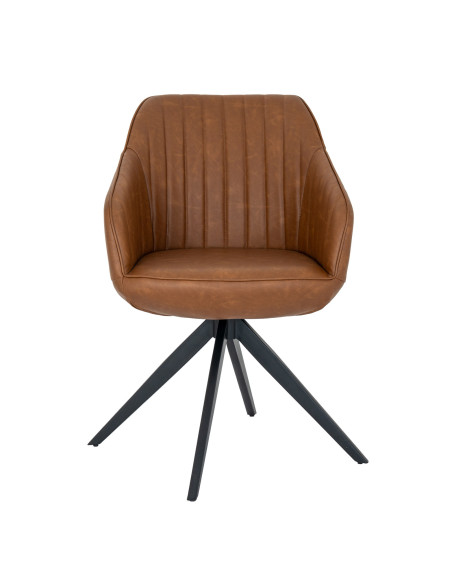 Affordable industrial style furniture Hill Interiors Uppsala Tan Chair 24377 for modern home decor, free shipping options and s