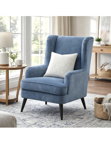 Hill Interiors Vellis Wingback Armchair 24373 - Authentic Hill Interiors furniture directly from FastDaddy UK. Exclusive collec